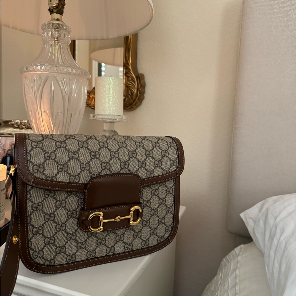 SOLD: Gucci horsebit 1955 shoulder bag - like new